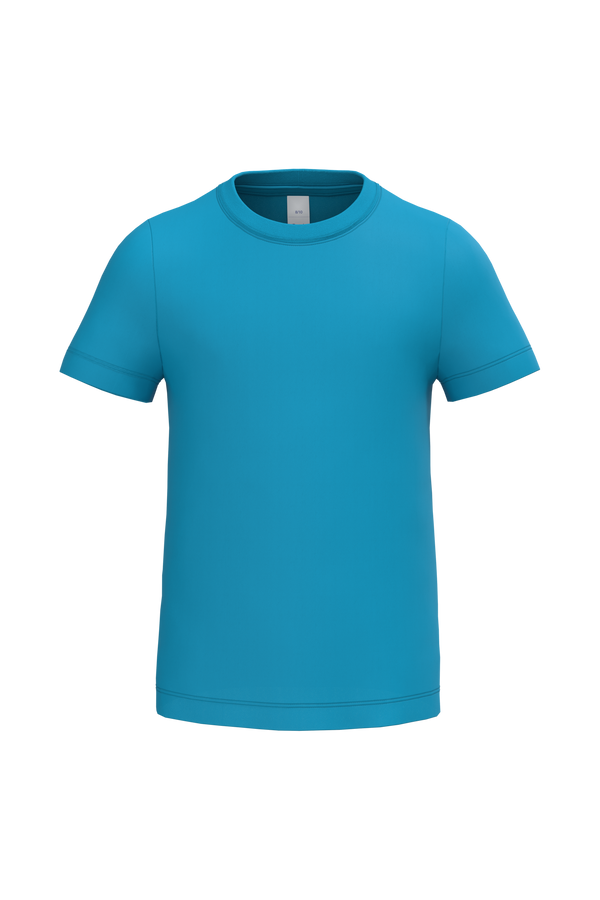 T-shirt de Criança Manga Curta-Azul Atol Ideal-1/2 Anos-RAG-Tailors-Fardas-e-Uniformes-Vestuario-Pro