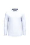 T-shirt de Criança de Manga Comprida-Branco Ideal-1/2 Anos-RAG-Tailors-Fardas-e-Uniformes-Vestuario-Pro