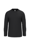T-shirt de Criança de Manga Comprida-Preto Ideal-1/2 Anos-RAG-Tailors-Fardas-e-Uniformes-Vestuario-Pro