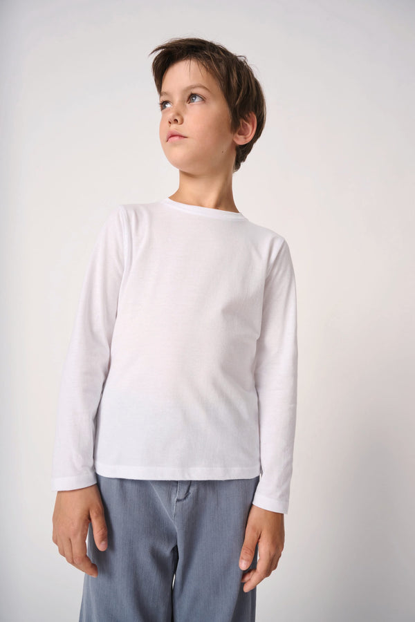 T-shirt de Criança de Manga Comprida-RAG-Tailors-Fardas-e-Uniformes-Vestuario-Pro