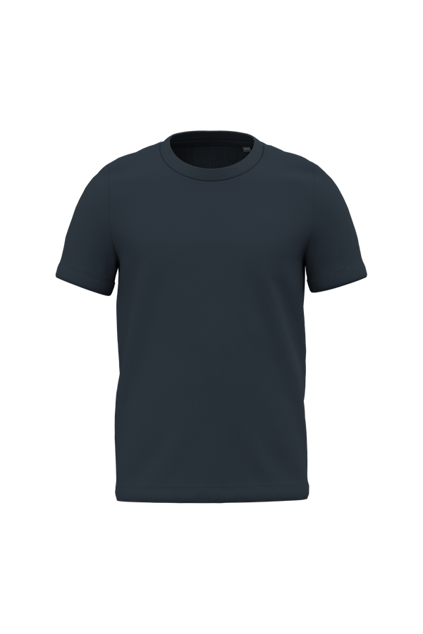 T-shirt de Criança em Algodão Biológico-Azul Marinho-2/4 Anos-RAG-Tailors-Fardas-e-Uniformes-Vestuario-Pro