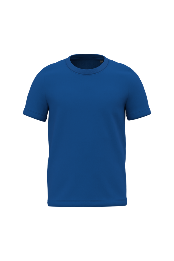 T-shirt de Criança em Algodão Biológico-Azul Royal-2/4 Anos-RAG-Tailors-Fardas-e-Uniformes-Vestuario-Pro