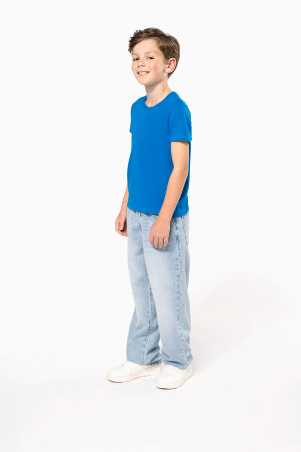 T-shirt de Criança em Algodão Biológico-RAG-Tailors-Fardas-e-Uniformes-Vestuario-Pro