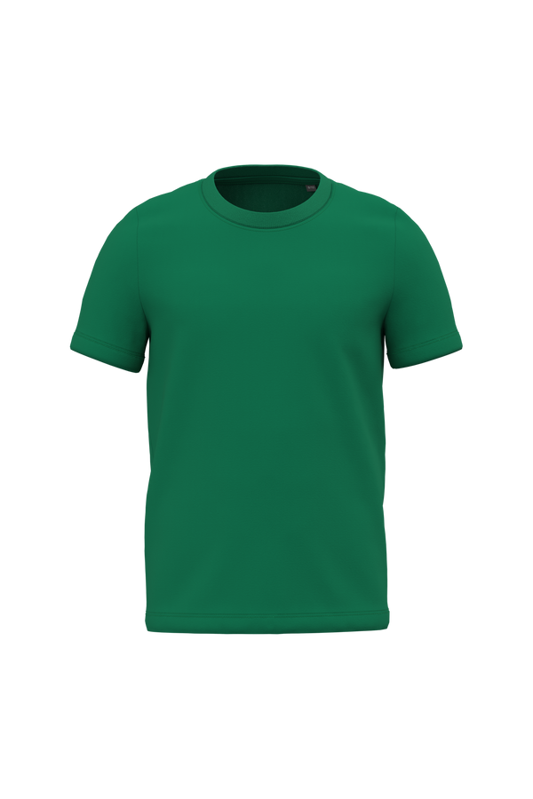T-shirt de Criança em Algodão Biológico-Verde Kelly-2/4 Anos-RAG-Tailors-Fardas-e-Uniformes-Vestuario-Pro
