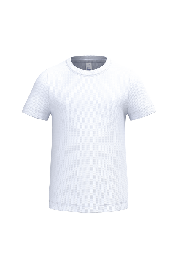 T-shirt de Desporto Criança-Branco Ideal-6/8 Anos-RAG-Tailors-Fardas-e-Uniformes-Vestuario-Pro