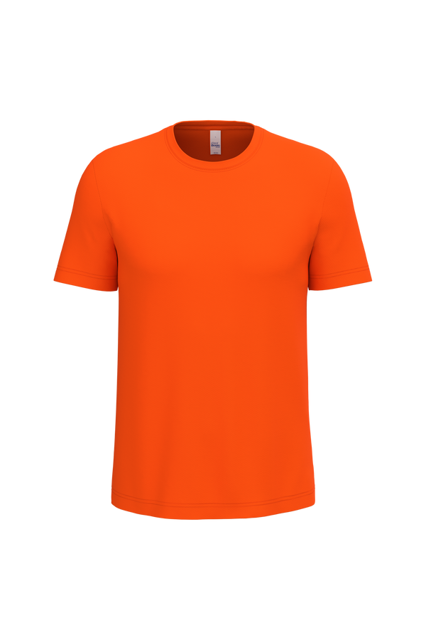 T-shirt de Desporto Homem Mercury-Laranja Fluorescente Ideal-XS-RAG-Tailors-Fardas-e-Uniformes-Vestuario-Pro