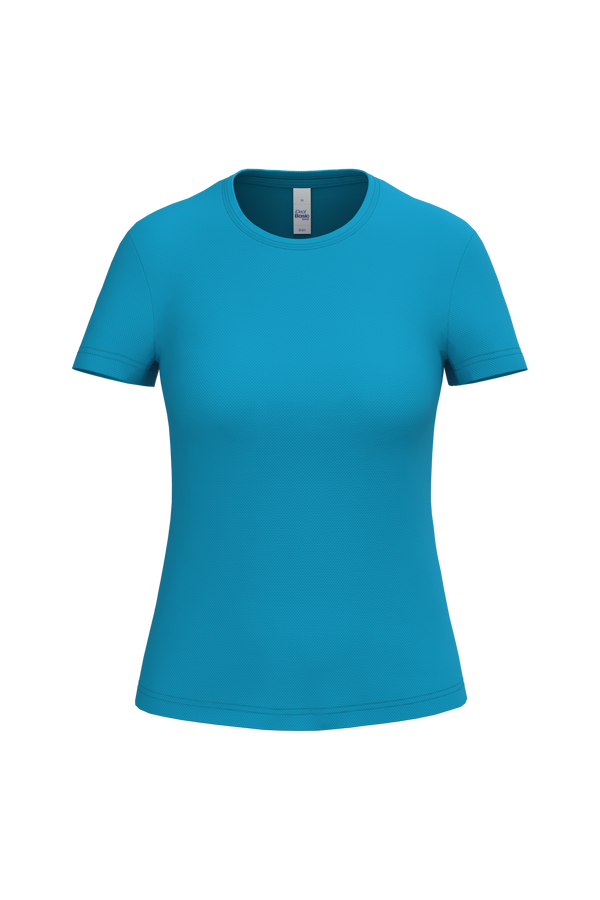 T-shirt de Desporto Senhora-Azul Atol Ideal-XS-RAG-Tailors-Fardas-e-Uniformes-Vestuario-Pro