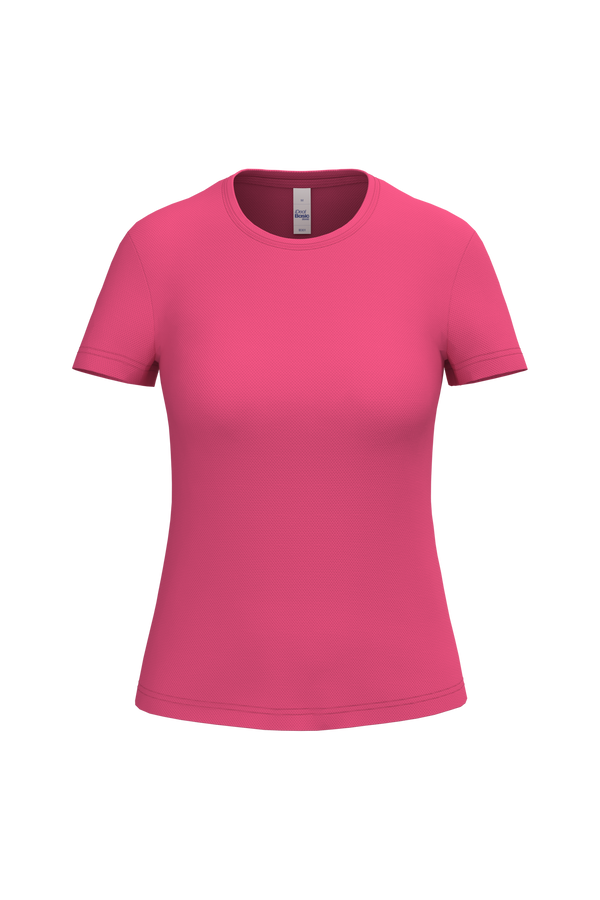 T-shirt de Desporto Senhora-Fúcsia Ideal-XS-RAG-Tailors-Fardas-e-Uniformes-Vestuario-Pro