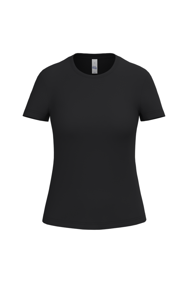 T-shirt de Desporto Senhora-Preto Ideal-XS-RAG-Tailors-Fardas-e-Uniformes-Vestuario-Pro