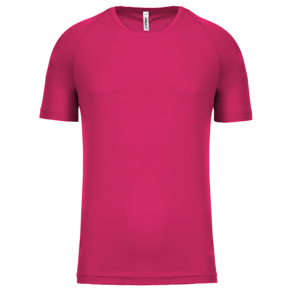 T-shirt de Desporto de Criança Manga Curta-Fúcsia-6/8 Anos-RAG-Tailors-Fardas-e-Uniformes-Vestuario-Pro
