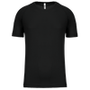 T-shirt de Desporto de Criança Manga Curta-Preto-6/8 Anos-RAG-Tailors-Fardas-e-Uniformes-Vestuario-Pro