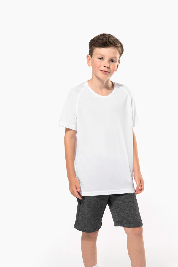 T-shirt de Desporto de Criança Manga Curta-RAG-Tailors-Fardas-e-Uniformes-Vestuario-Pro
