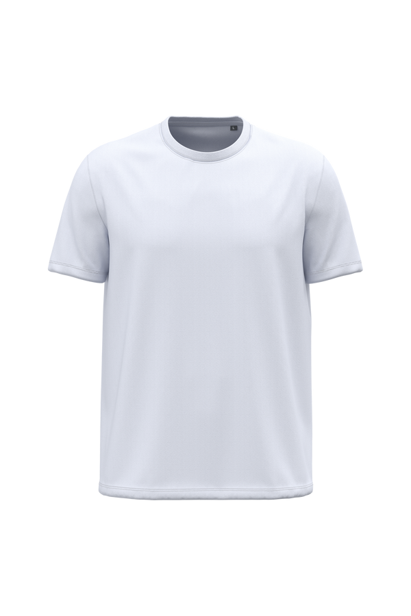 T-shirt de Homem em Algodão Biológico Manga Curta-Branco-2XS-RAG-Tailors-Fardas-e-Uniformes-Vestuario-Pro