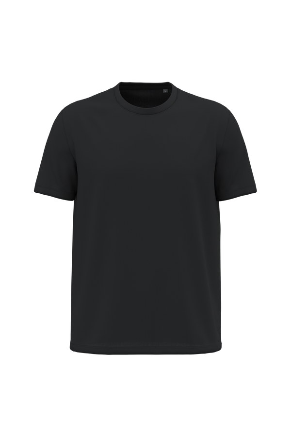 T-shirt de Homem em Algodão Biológico Manga Curta-Preto-2XS-RAG-Tailors-Fardas-e-Uniformes-Vestuario-Pro