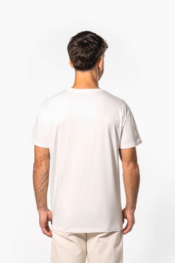 T-shirt de Homem em Algodão Biológico Manga Curta-RAG-Tailors-Fardas-e-Uniformes-Vestuario-Pro