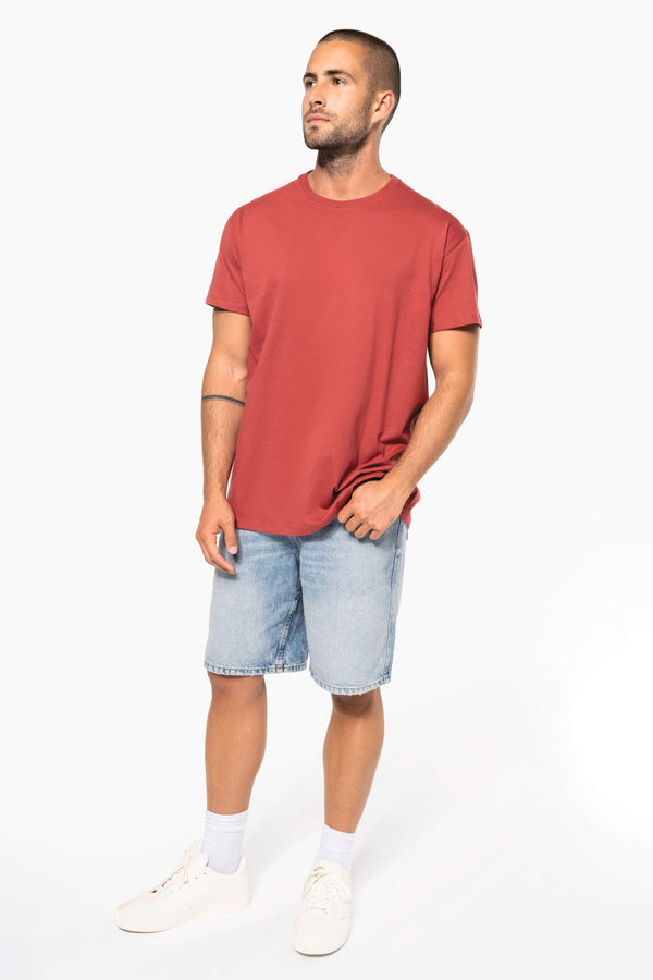 T-shirt de Homem em Algodão Biológico Manga Curta-RAG-Tailors-Fardas-e-Uniformes-Vestuario-Pro