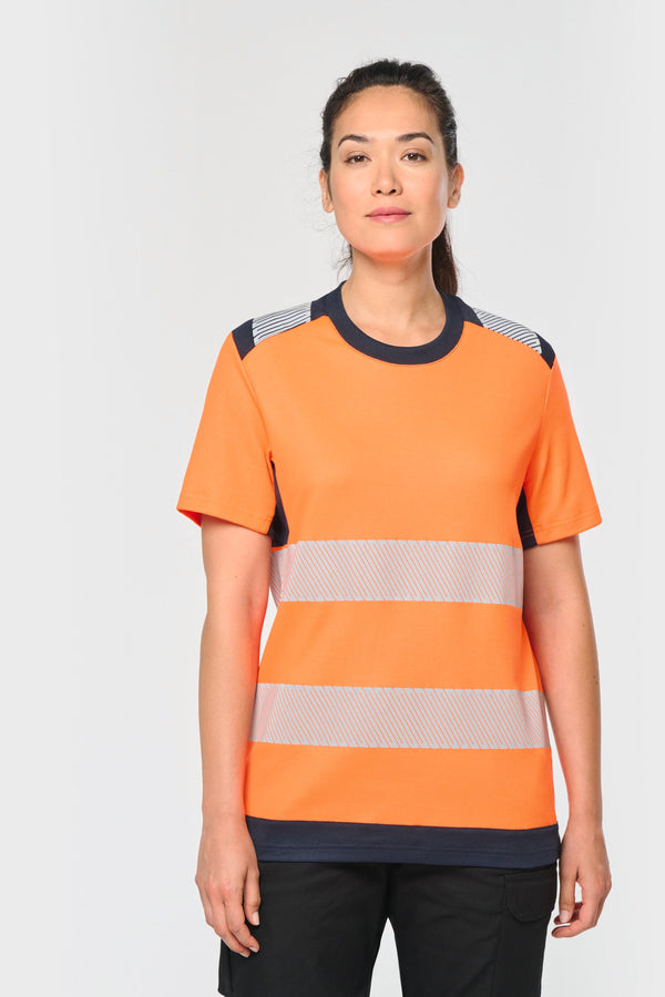 T-shirt de Segurança em Material Reciclado Manga Curta Unissexo-RAG-Tailors-Fardas-e-Uniformes-Vestuario-Pro