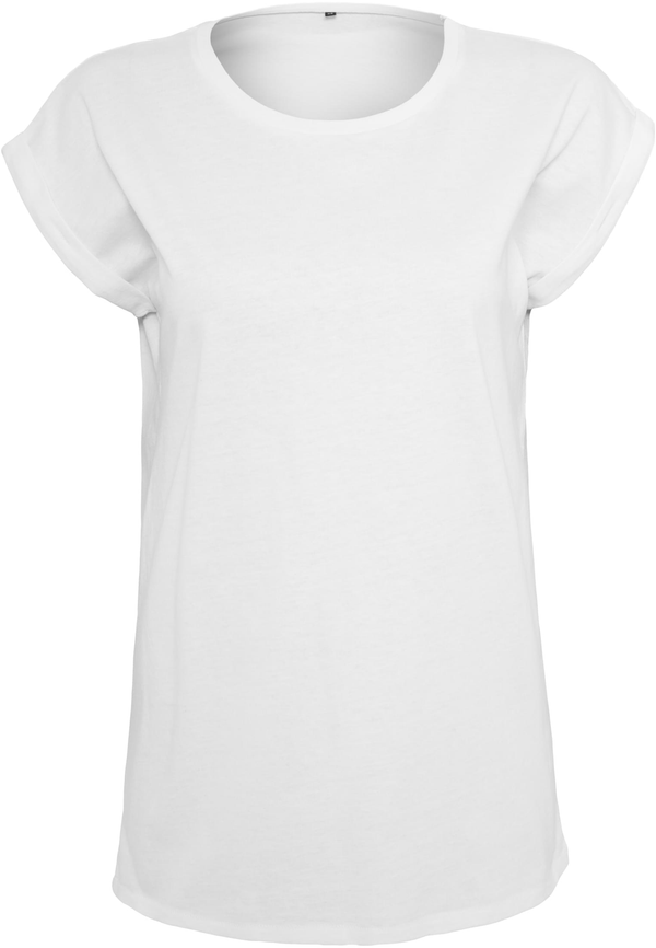 T-shirt de Senhora com Dobra nas Mangas-Branco-XS-RAG-Tailors-Fardas-e-Uniformes-Vestuario-Pro