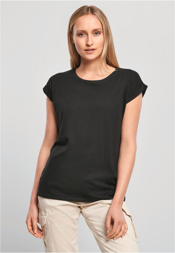 T-shirt de Senhora com Dobra nas Mangas-RAG-Tailors-Fardas-e-Uniformes-Vestuario-Pro