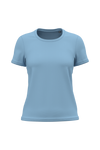 T-shirt de Senhora em Algodão Biológico Bio150-Azul Céu-XS-RAG-Tailors-Fardas-e-Uniformes-Vestuario-Pro