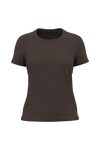T-shirt de Senhora em Algodão Biológico Bio150-Chocolate-XS-RAG-Tailors-Fardas-e-Uniformes-Vestuario-Pro
