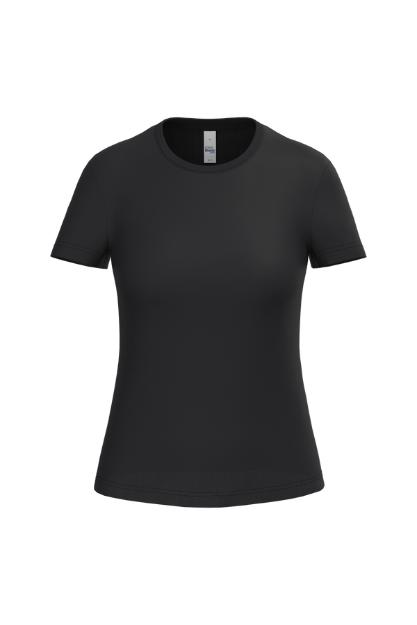 T-shirt de Senhora iDeal150 Decote Redondo-Preto Ideal-XS-RAG-Tailors-Fardas-e-Uniformes-Vestuario-Pro