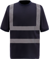 T-shirt de alta visibilidade de manga curta-Azul Marinho-S-RAG-Tailors-Fardas-e-Uniformes-Vestuario-Pro