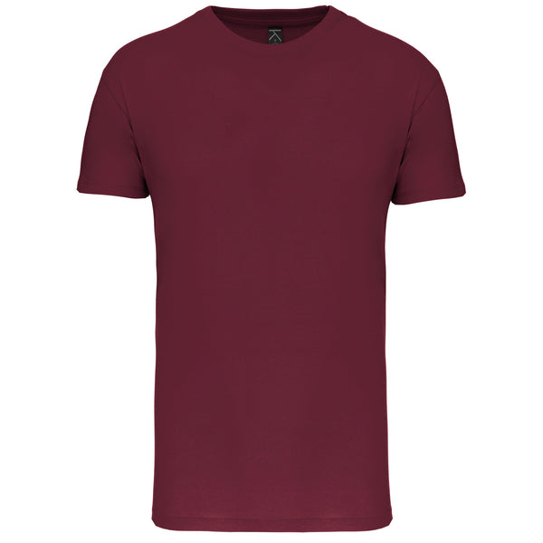 T-shirt de criança BIO150IC com decote redondo-Wine-2/4 Y (2/4 ans)-RAG-Tailors-Fardas-e-Uniformes-Vestuario-Pro