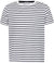 T-shirt de criança às riscas-Branco / Oxford Azul Marinho-5/6-RAG-Tailors-Fardas-e-Uniformes-Vestuario-Pro