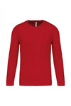 T-shirt de desporto 100% poliéster-Vermelho-XS-RAG-Tailors-Fardas-e-Uniformes-Vestuario-Pro