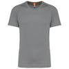 T-shirt de desporto de homem de material reciclado com decote redondo-Fine Grey-XS-RAG-Tailors-Fardas-e-Uniformes-Vestuario-Pro
