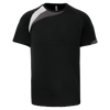 T-shirt de desporto manga curta-Black / White / Storm Grey-XS-RAG-Tailors-Fardas-e-Uniformes-Vestuario-Pro