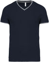 T-shirt de homem em malha piqué com decote V-RAG-Tailors-Fardas-e-Uniformes-Vestuario-Pro