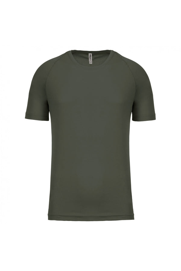 T-shirt de manga curta de desporto (1 de 2)-Dark Khaki-XS-RAG-Tailors-Fardas-e-Uniformes-Vestuario-Pro