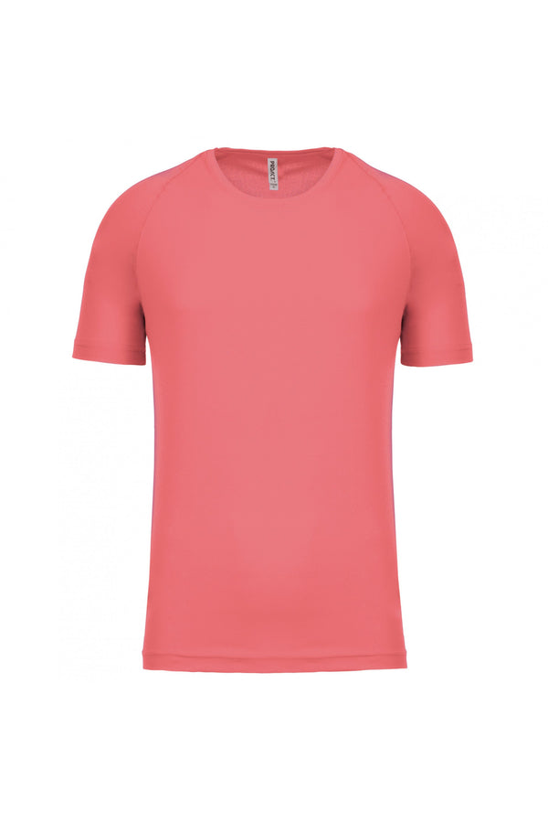 T-shirt de manga curta de desporto-Coral-XS-RAG-Tailors-Fardas-e-Uniformes-Vestuario-Pro