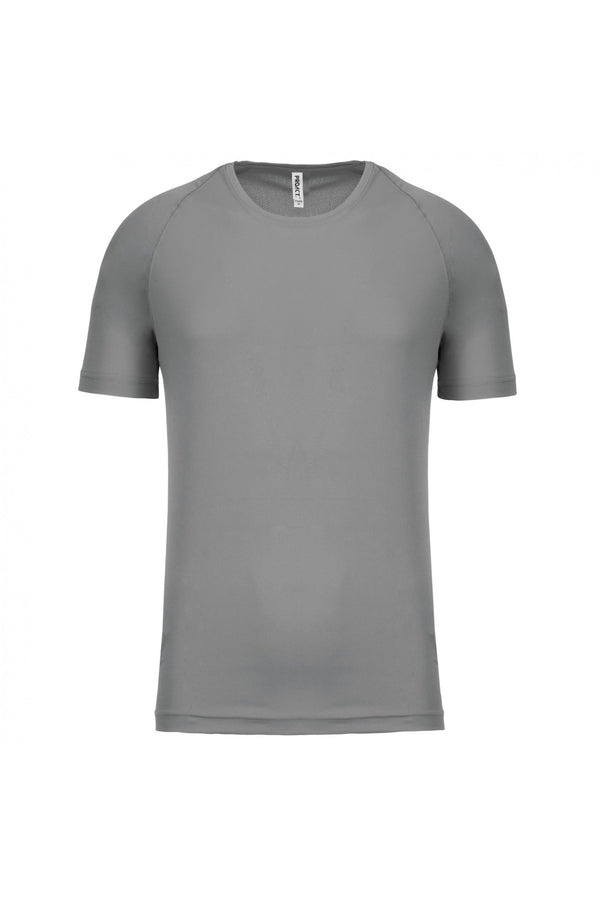 T-shirt de manga curta de desporto-Fine Grey-XS-RAG-Tailors-Fardas-e-Uniformes-Vestuario-Pro