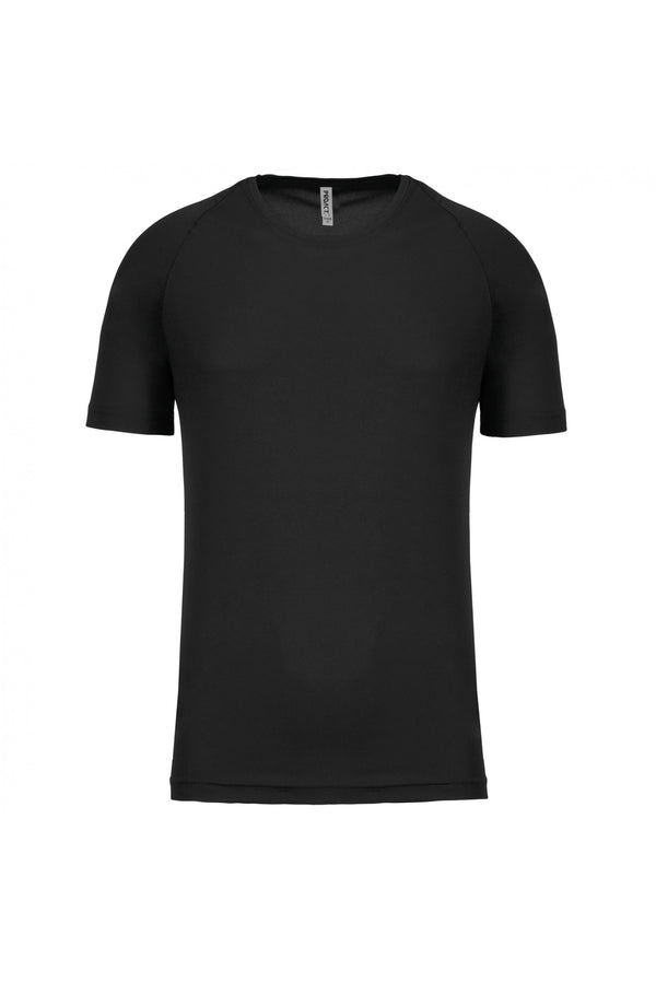 T-shirt de manga curta de desporto-Preto-XS-RAG-Tailors-Fardas-e-Uniformes-Vestuario-Pro