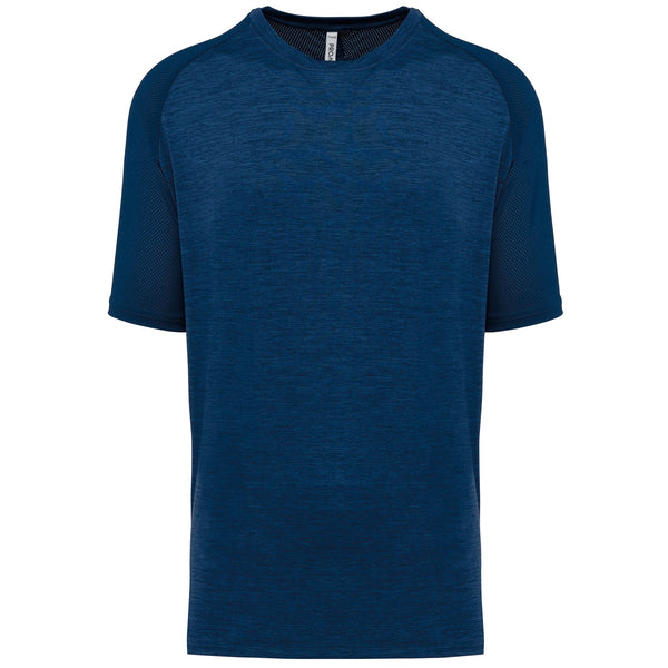 T-shirt de padel bicolor com mangas raglan de homem-Sporty Navy / Marl Sporty Navy-S-RAG-Tailors-Fardas-e-Uniformes-Vestuario-Pro