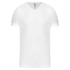 T-shirt decote V de manga curta-White-S-RAG-Tailors-Fardas-e-Uniformes-Vestuario-Pro