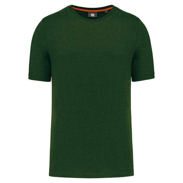 T-shirt decote redondo WORKER eco-responsável de homem-Forest Green-XS-RAG-Tailors-Fardas-e-Uniformes-Vestuario-Pro