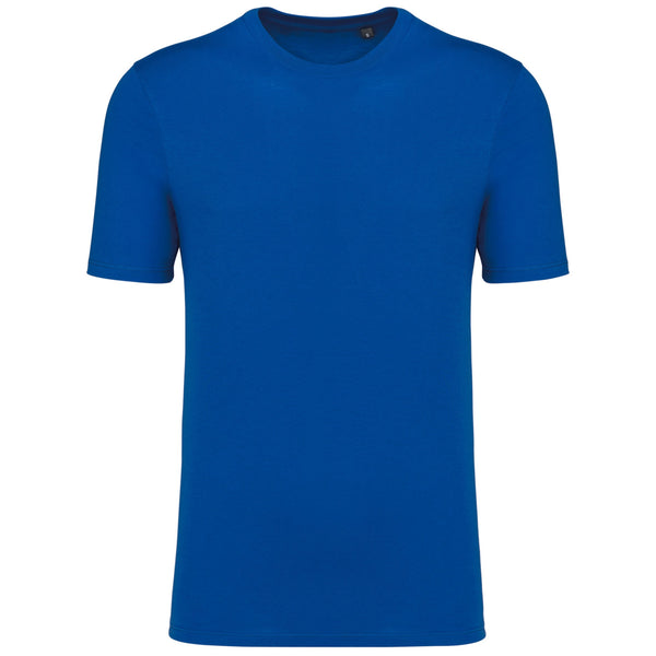 T-shirt decote redondo de manga curta unissexo-Light Royal Blue-XS-RAG-Tailors-Fardas-e-Uniformes-Vestuario-Pro