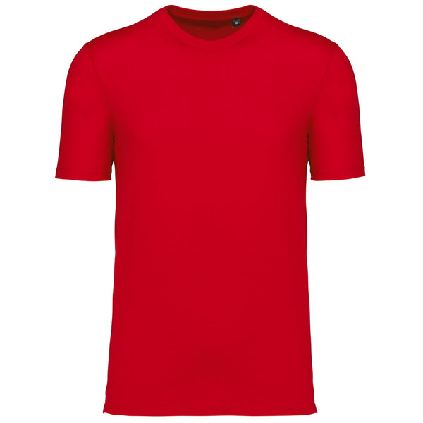 T-shirt decote redondo de manga curta unissexo-Red-XS-RAG-Tailors-Fardas-e-Uniformes-Vestuario-Pro