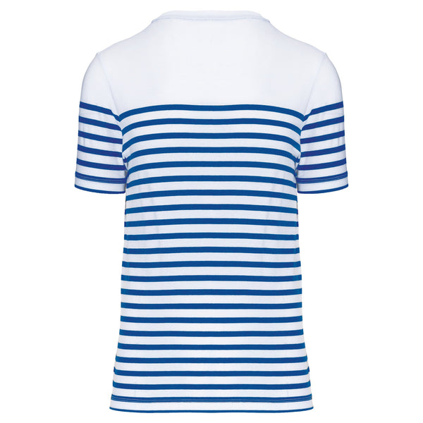 T-shirt estilo marinheiro Bio com decote redondo para homem-RAG-Tailors-Fardas-e-Uniformes-Vestuario-Pro