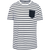 T-shirt estilo marinho-White / Navy Stripes-S-RAG-Tailors-Fardas-e-Uniformes-Vestuario-Pro