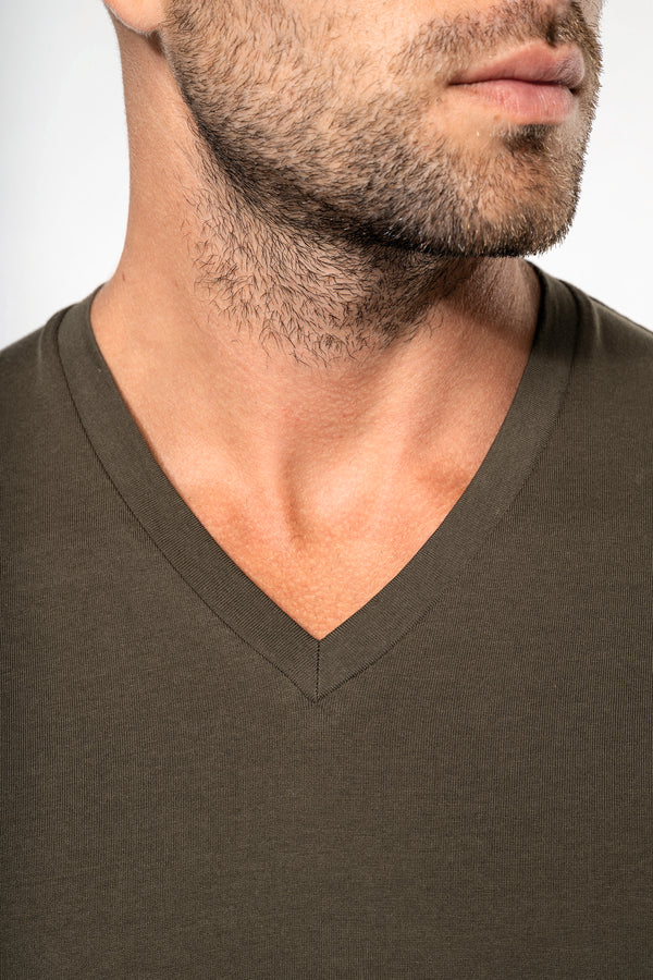 T-shirt manga comprida e decote V-RAG-Tailors-Fardas-e-Uniformes-Vestuario-Pro