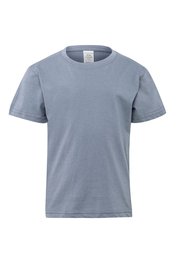 T-shirt manga curta criança PALM 190g-Blue Fog - 509-1/2-RAG-Tailors-Fardas-e-Uniformes-Vestuario-Pro