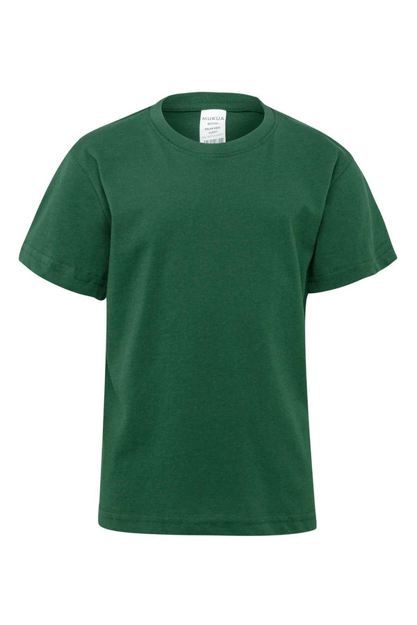 T-shirt manga curta criança PALM 190g-Bottle Green - 602-1/2-RAG-Tailors-Fardas-e-Uniformes-Vestuario-Pro