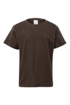 T-shirt manga curta criança PALM 190g-Brown - 104-1/2-RAG-Tailors-Fardas-e-Uniformes-Vestuario-Pro