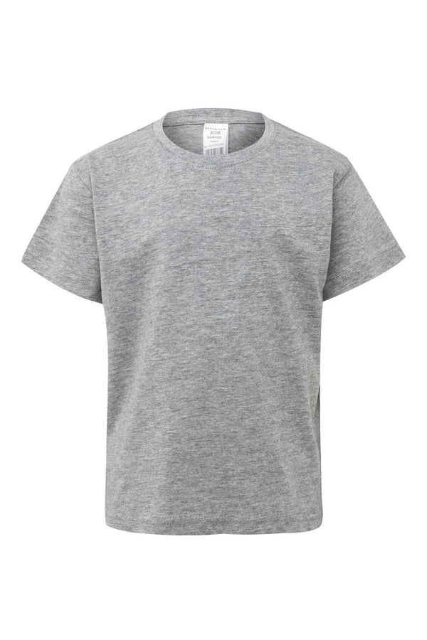T-shirt manga curta criança PALM 190g-Heather Grey - 202-1/2-RAG-Tailors-Fardas-e-Uniformes-Vestuario-Pro