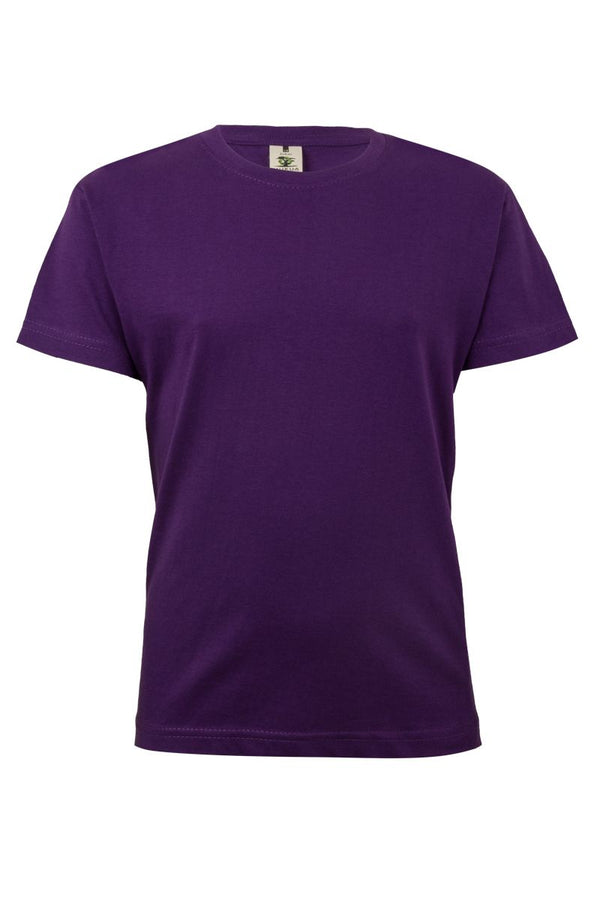 T-shirt manga curta criança PALM 190g-Purple - 511-1/2-RAG-Tailors-Fardas-e-Uniformes-Vestuario-Pro